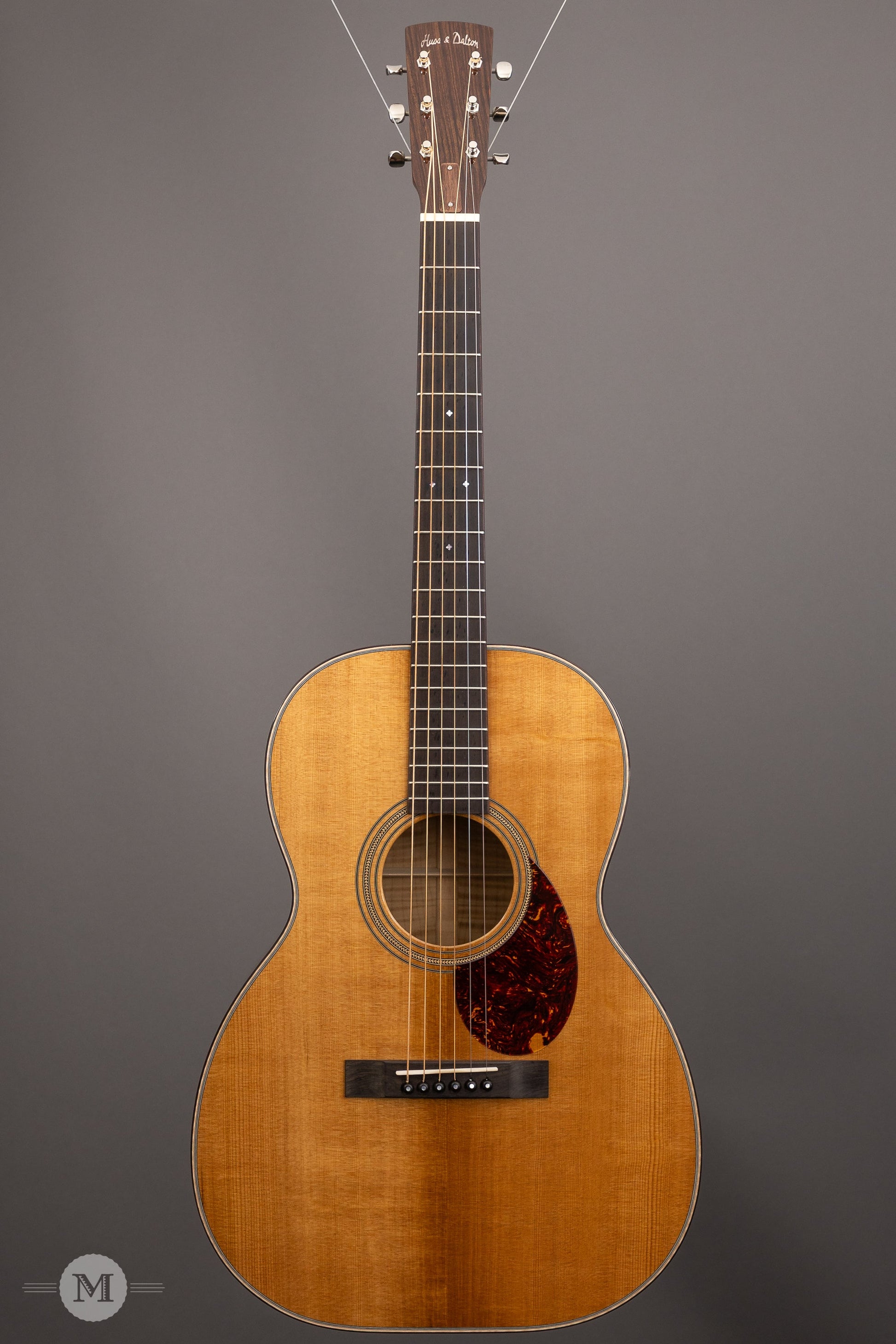 Huss & Dalton Guitars -2021 Custom 000-12 - Flame Myrtlewood - Used