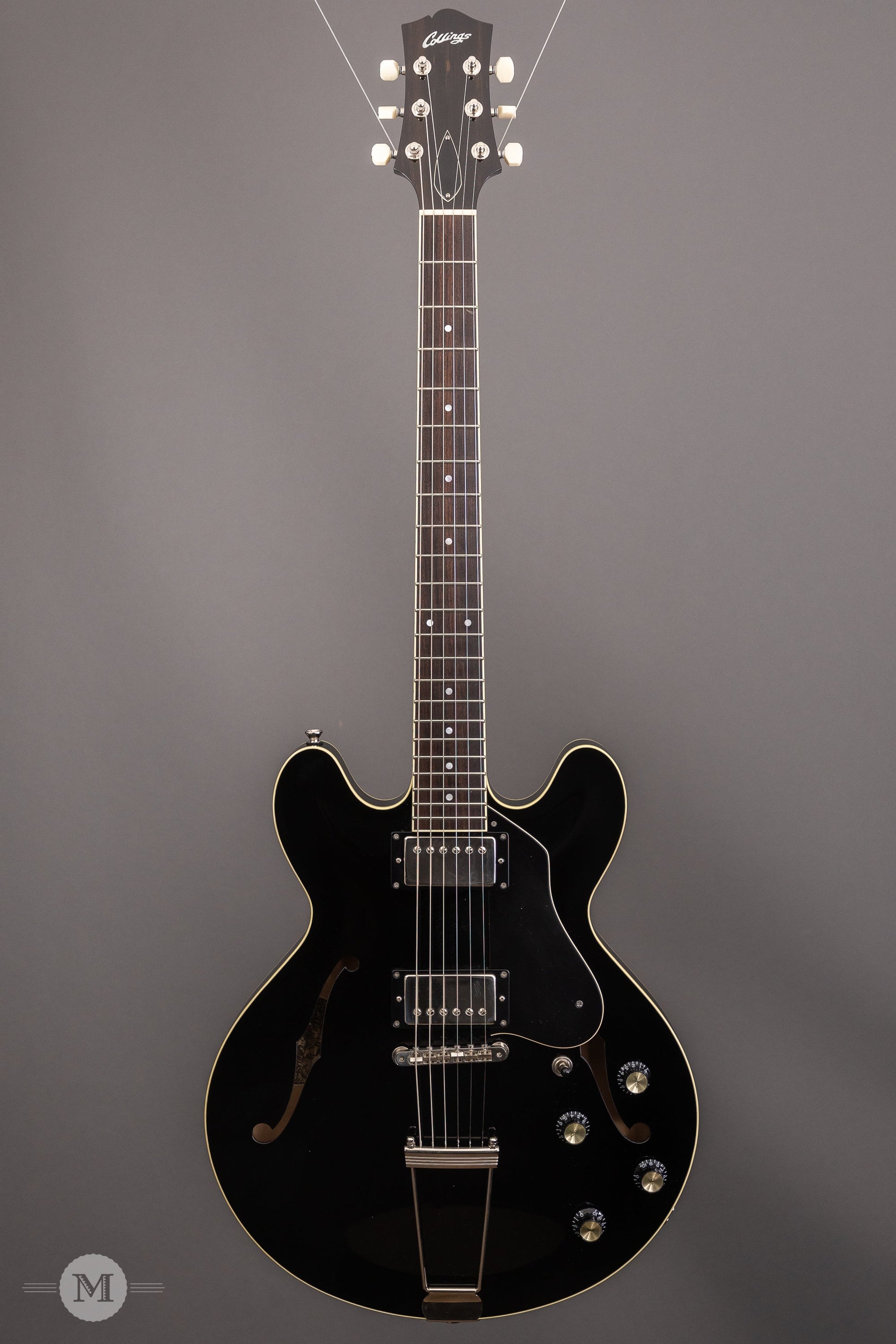 Collings Electric Guitars - 2021 I-35 LC ThroBaks - Jet Black - Used