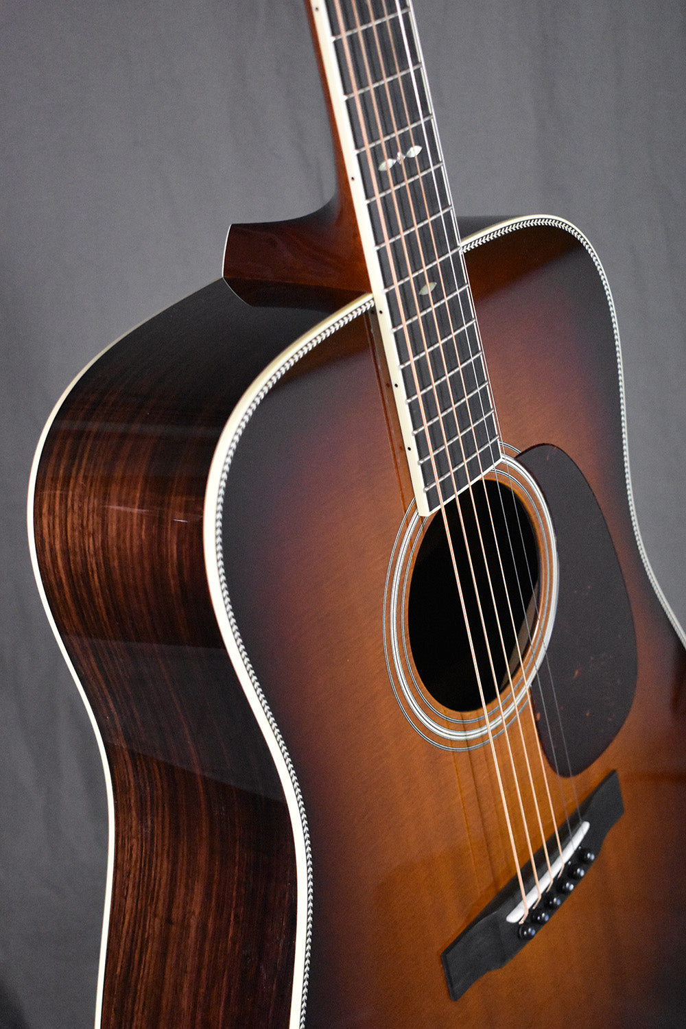 Collings D2H Baked Sitka Sunburst w/ 42-Style Snowflakes