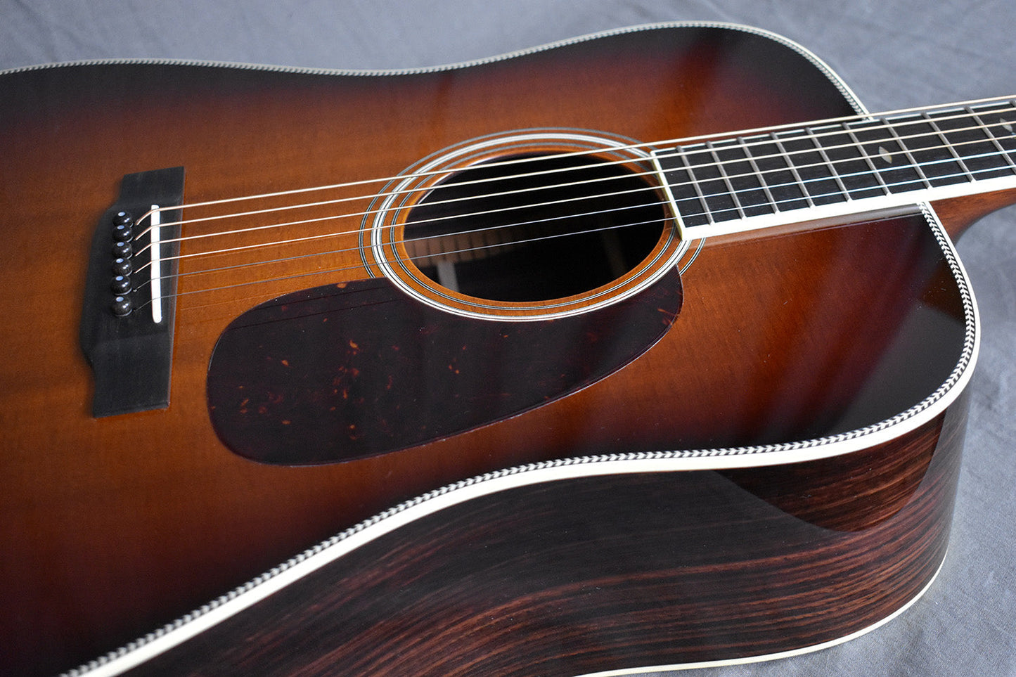 Collings D2H Baked Sitka Sunburst w/ 42-Style Snowflakes