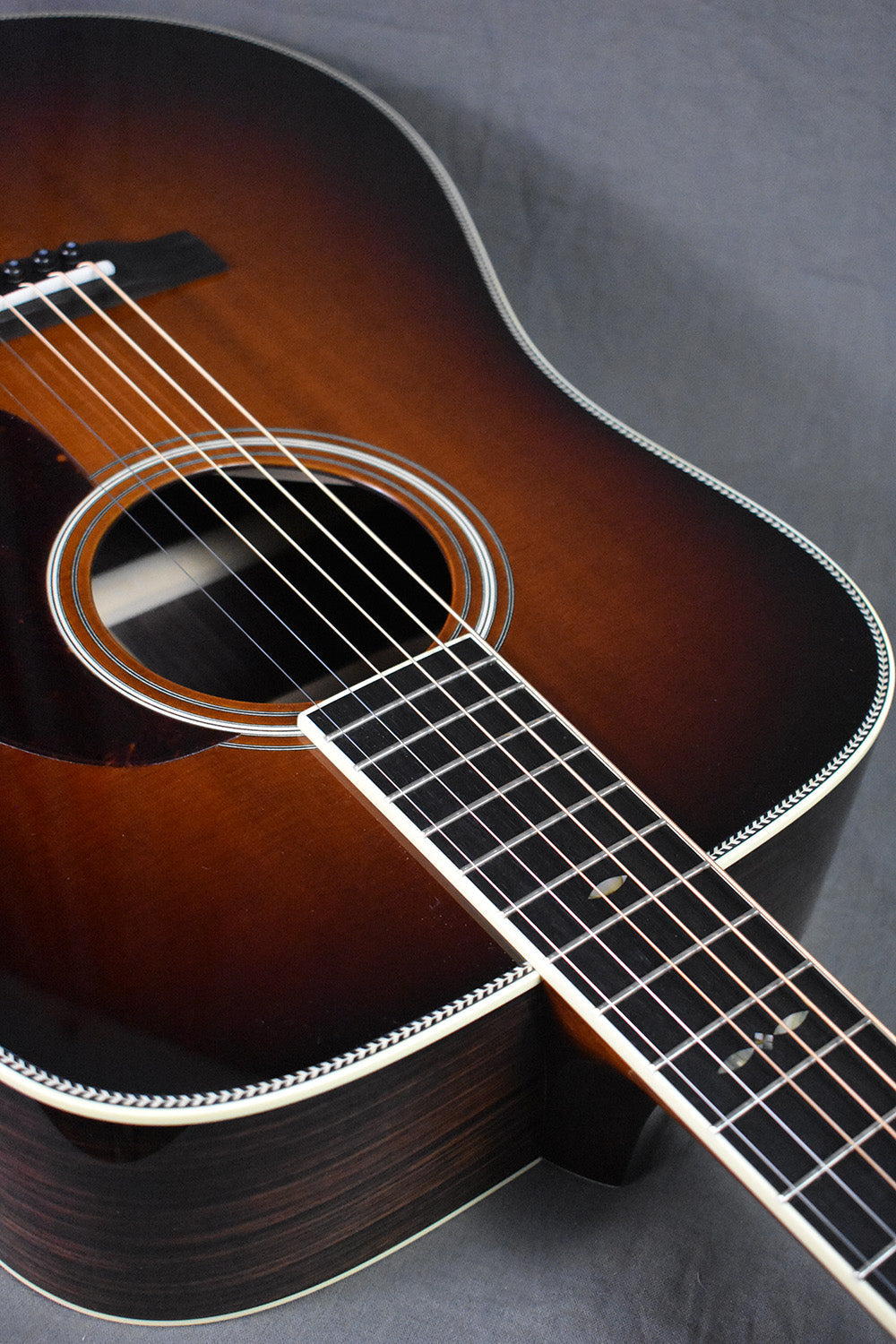 Collings D2H Baked Sitka Sunburst w/ 42-Style Snowflakes