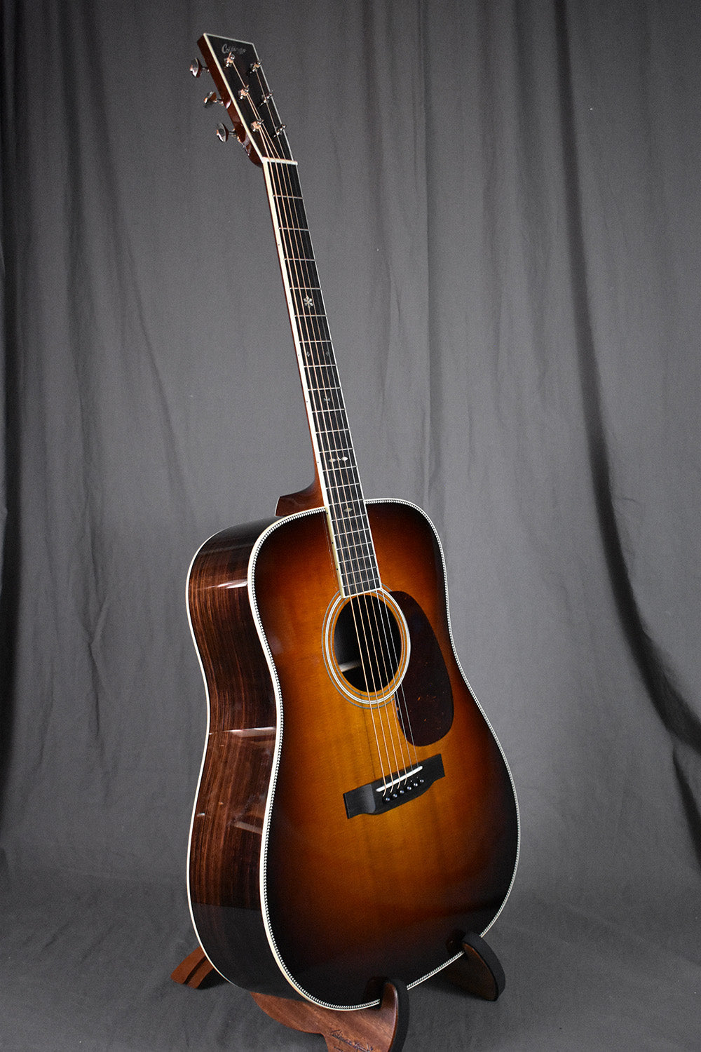 Collings D2H Baked Sitka Sunburst w/ 42-Style Snowflakes