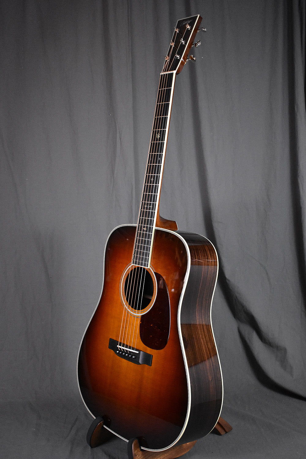 Collings D2H Baked Sitka Sunburst w/ 42-Style Snowflakes