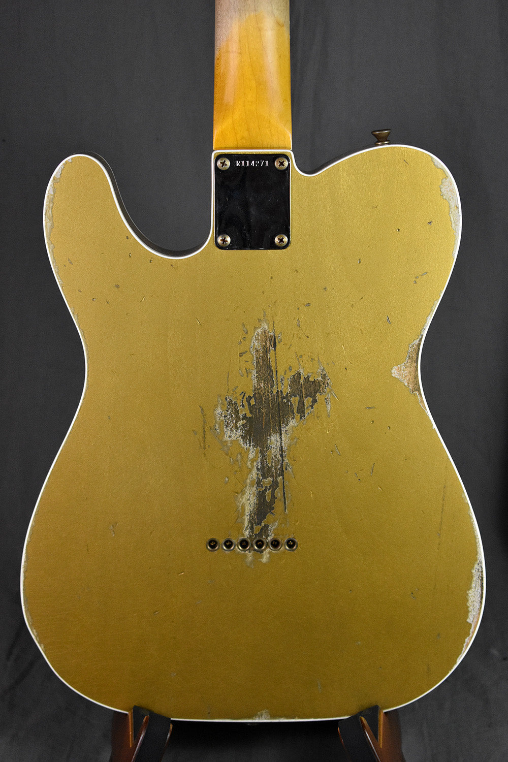 2021 Fender Custom Shop 1960 Telecaster Custom Heavy Relic Aztec Gold
