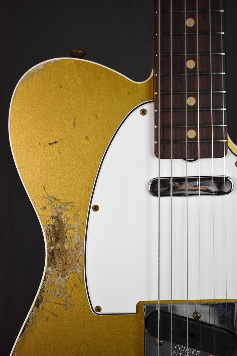 2021 Fender Custom Shop 1960 Telecaster Custom Heavy Relic Aztec Gold