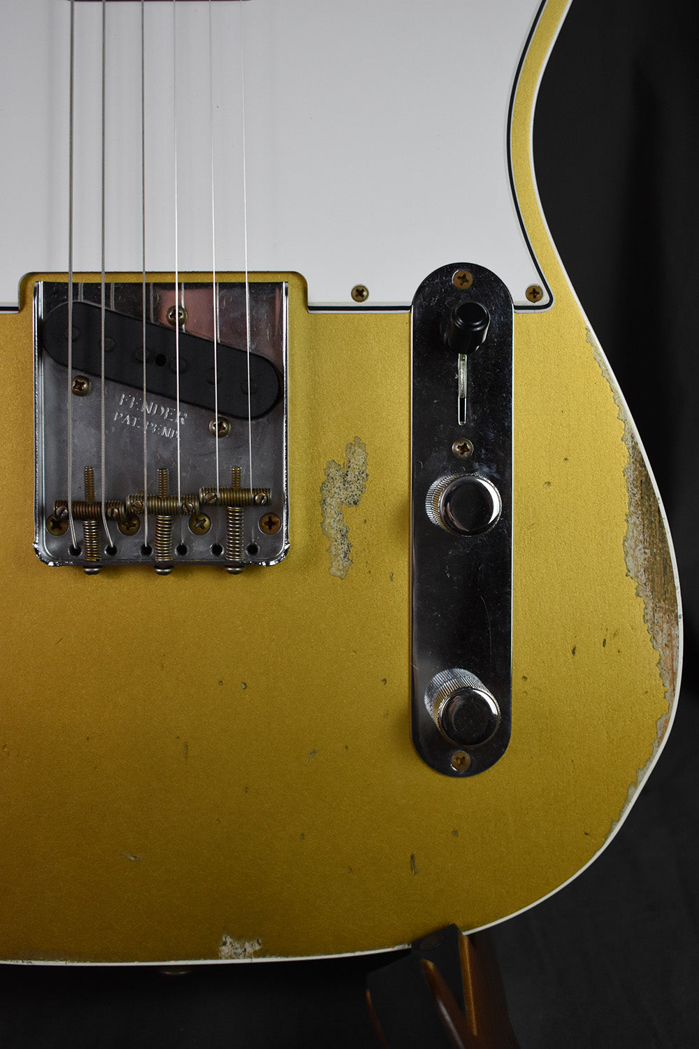 2021 Fender Custom Shop 1960 Telecaster Custom Heavy Relic Aztec Gold