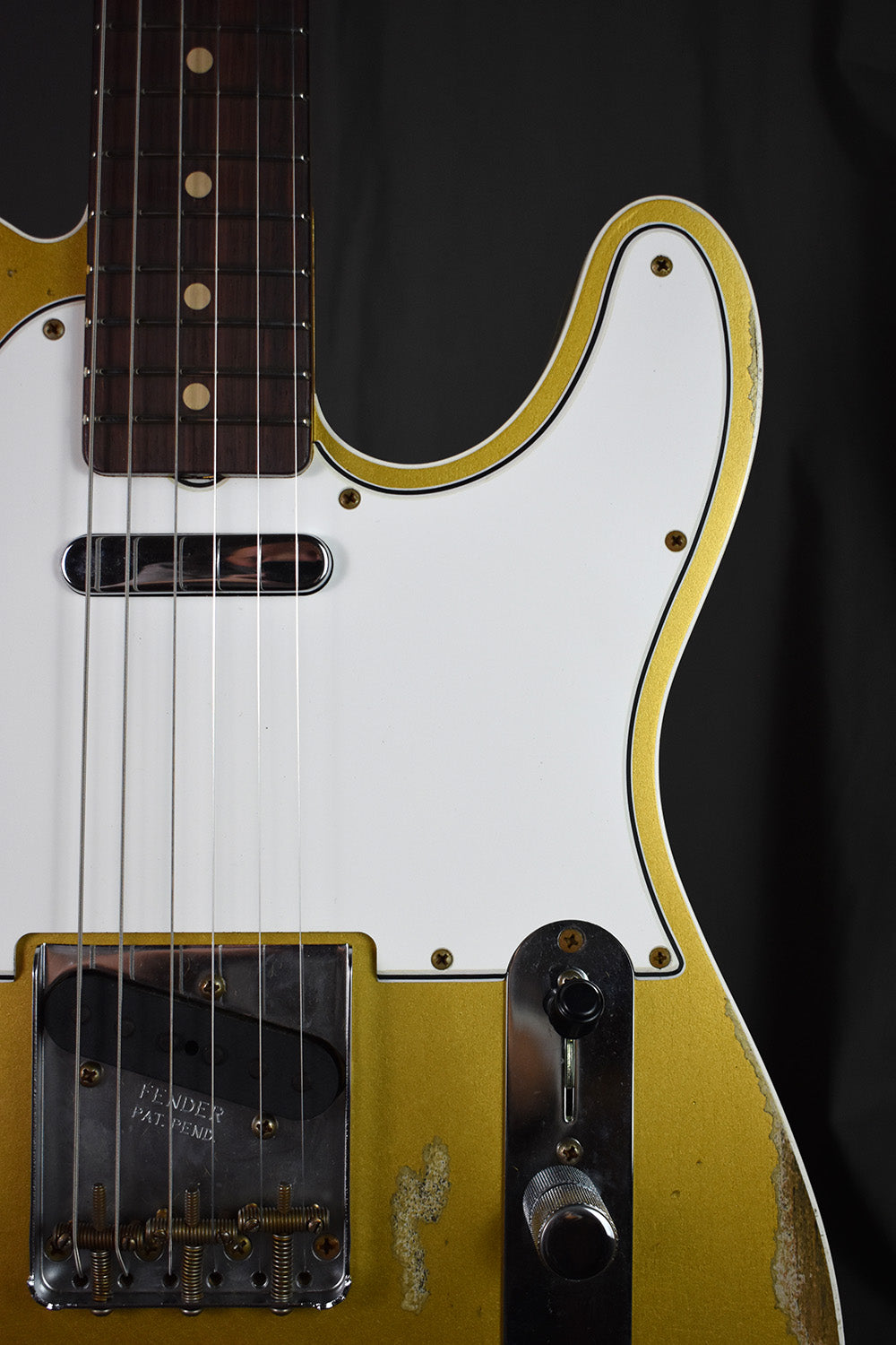2021 Fender Custom Shop 1960 Telecaster Custom Heavy Relic Aztec Gold