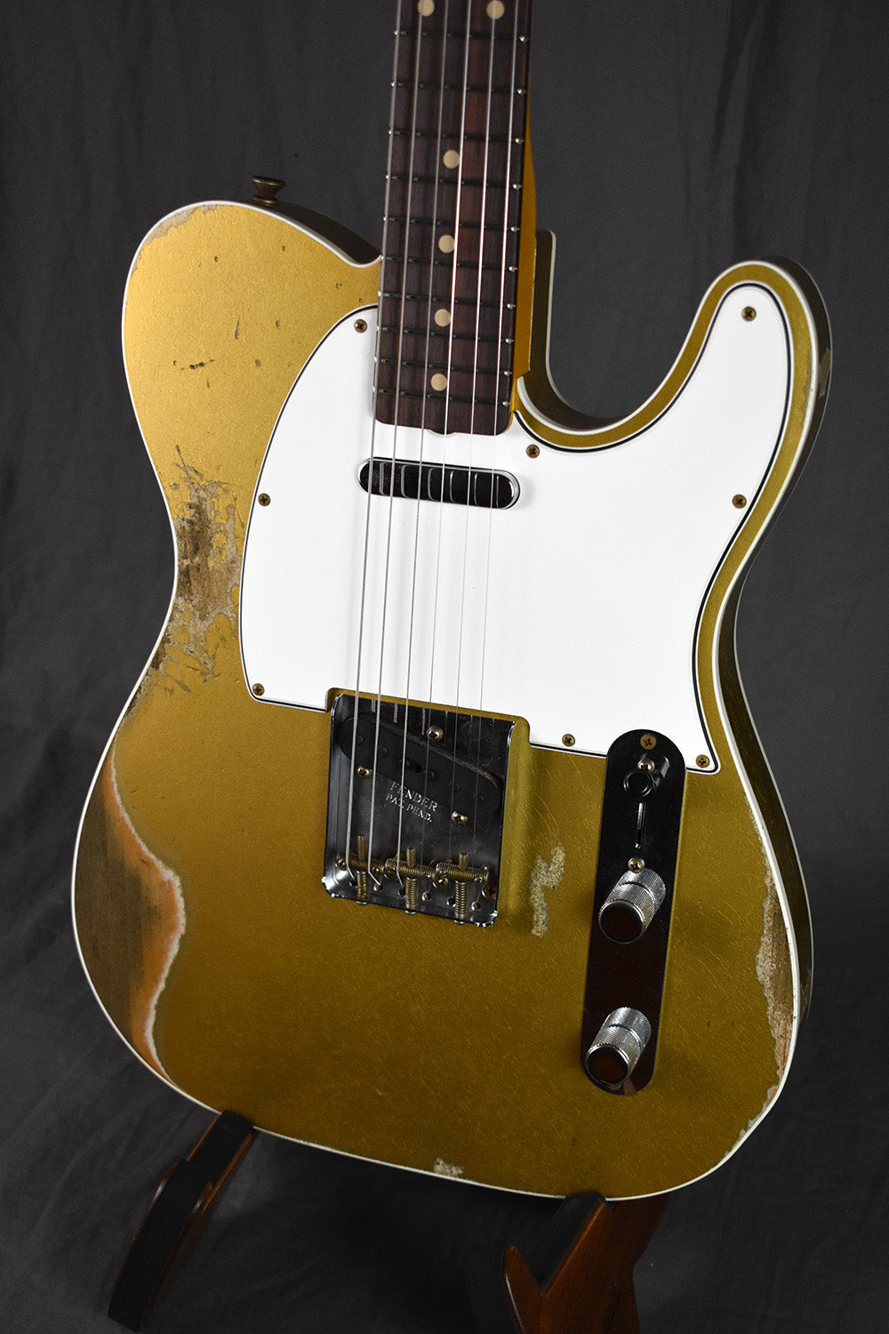2021 Fender Custom Shop 1960 Telecaster Custom Heavy Relic Aztec Gold