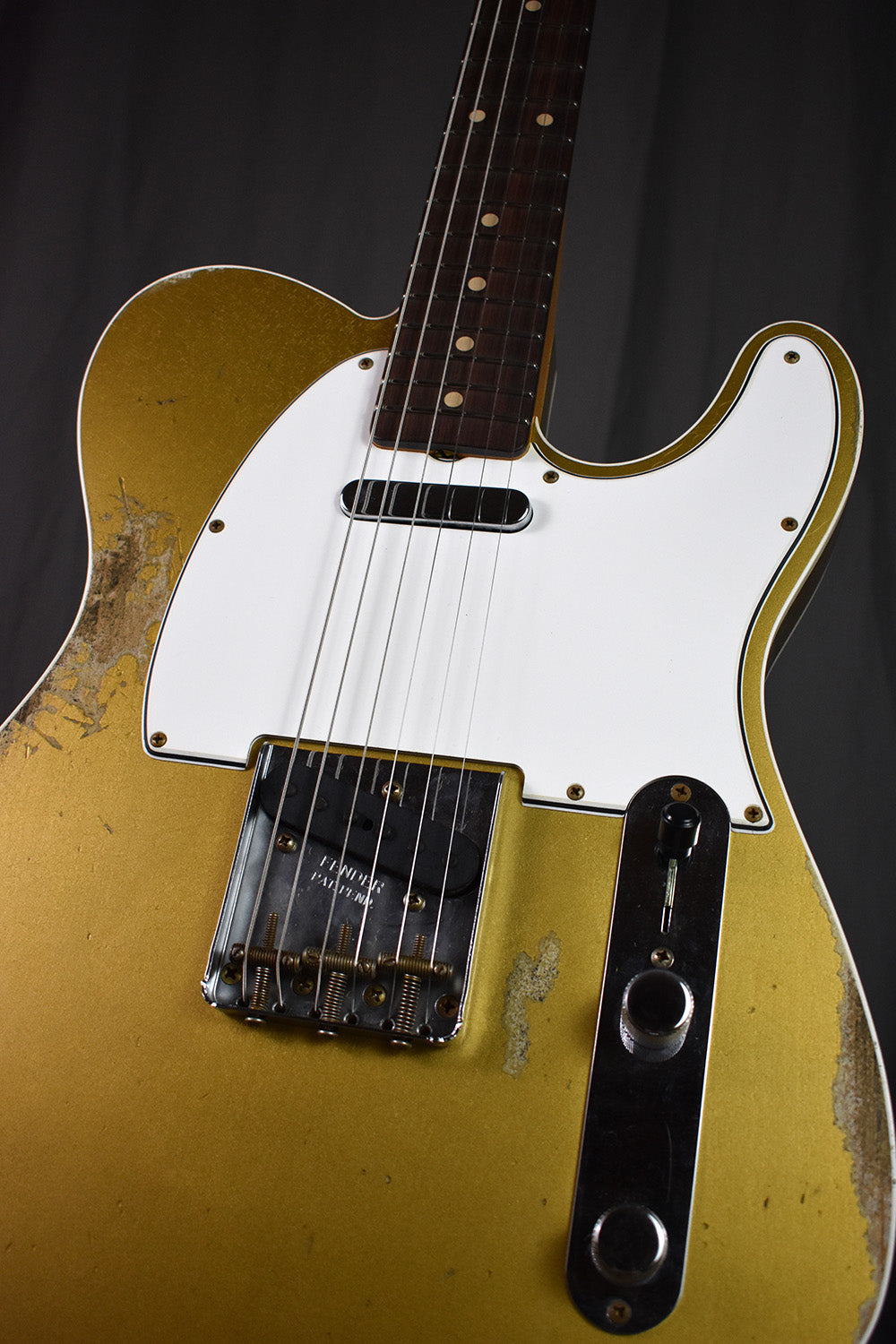 2021 Fender Custom Shop 1960 Telecaster Custom Heavy Relic Aztec Gold