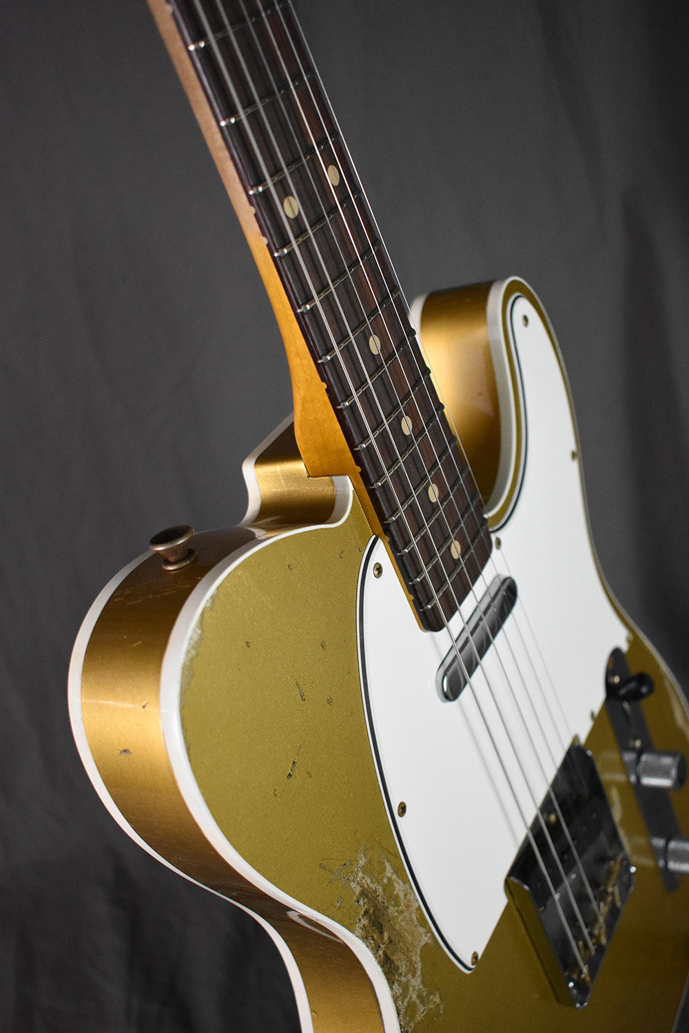 2021 Fender Custom Shop 1960 Telecaster Custom Heavy Relic Aztec Gold