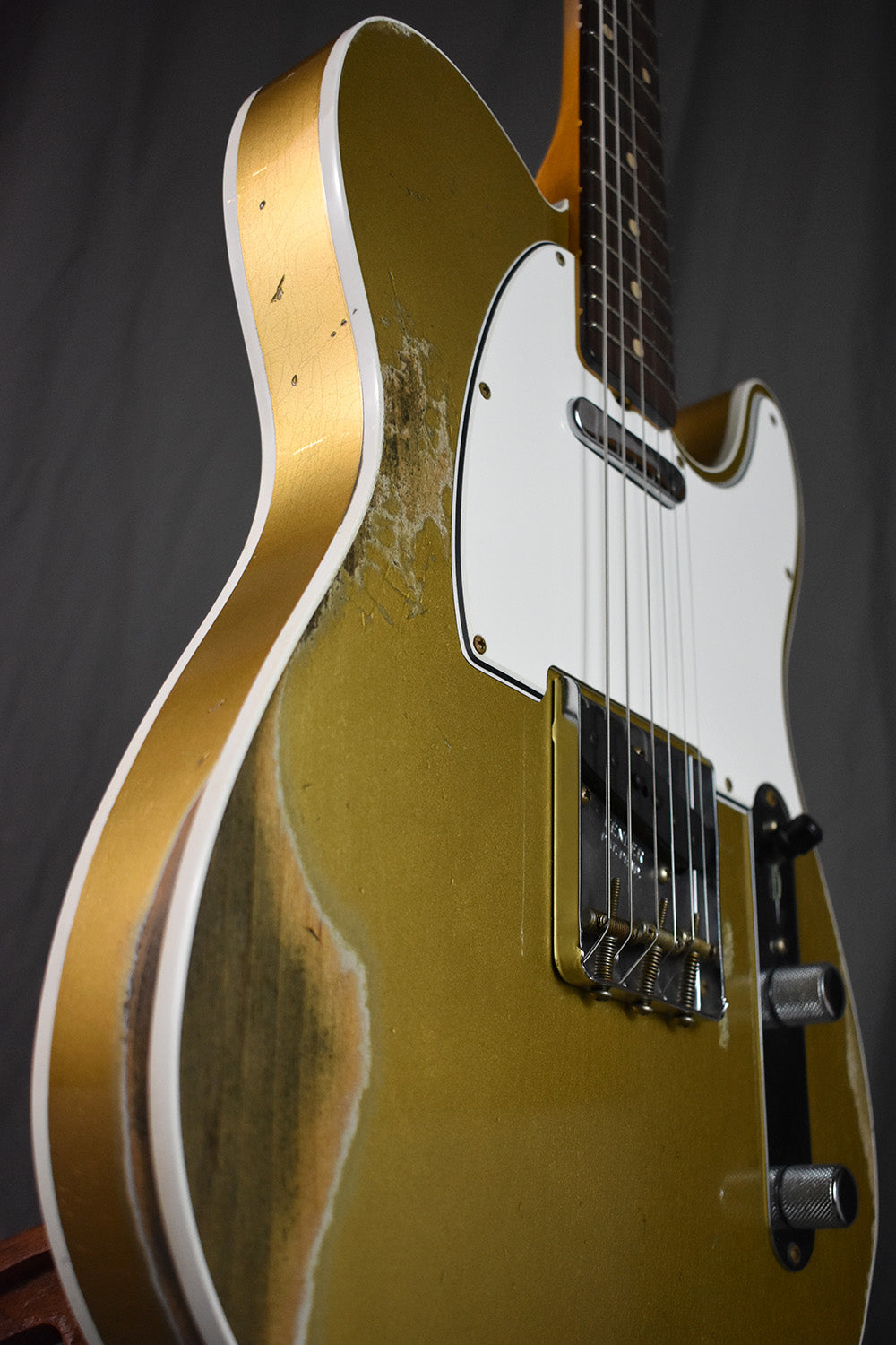 2021 Fender Custom Shop 1960 Telecaster Custom Heavy Relic Aztec Gold