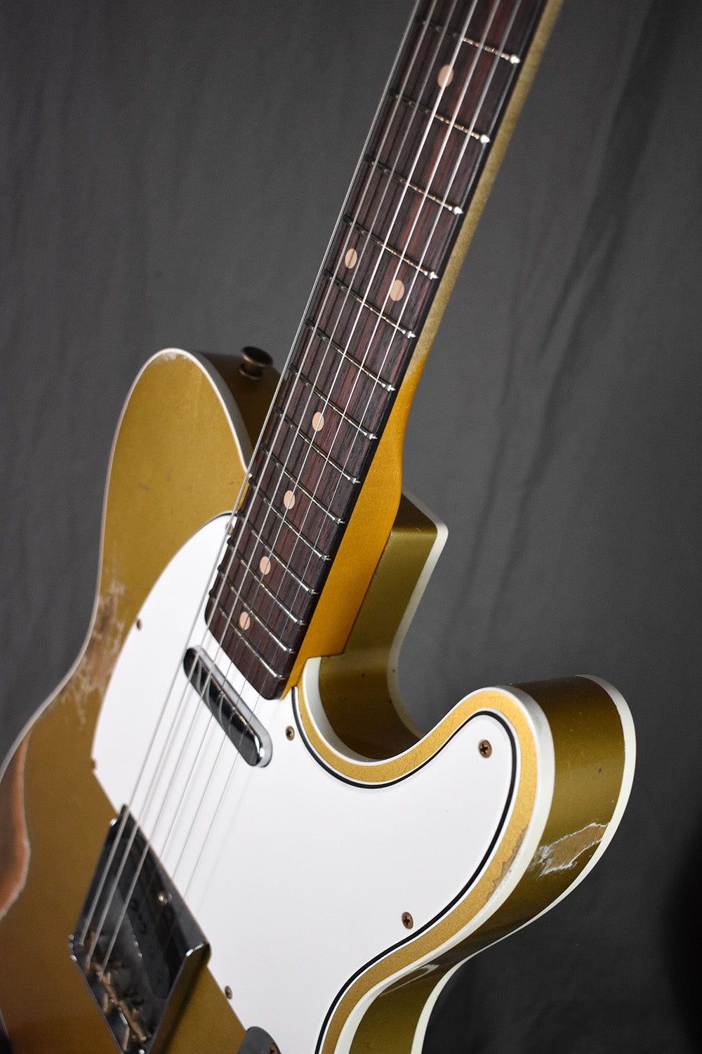 2021 Fender Custom Shop 1960 Telecaster Custom Heavy Relic Aztec Gold