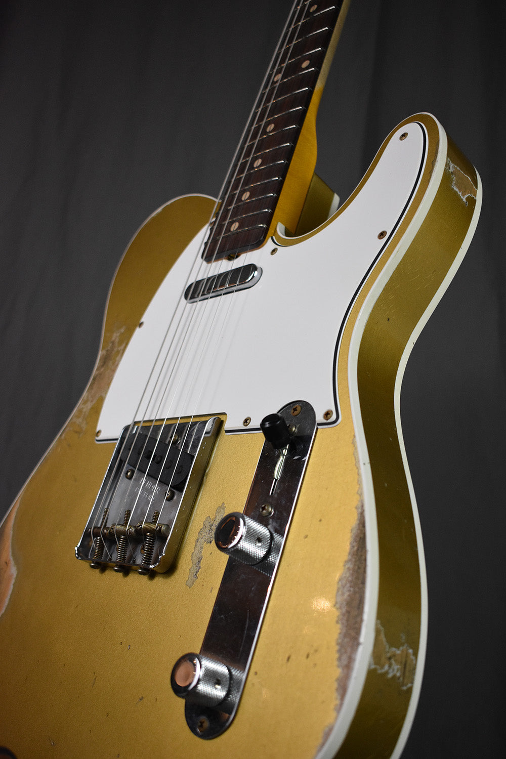 2021 Fender Custom Shop 1960 Telecaster Custom Heavy Relic Aztec Gold