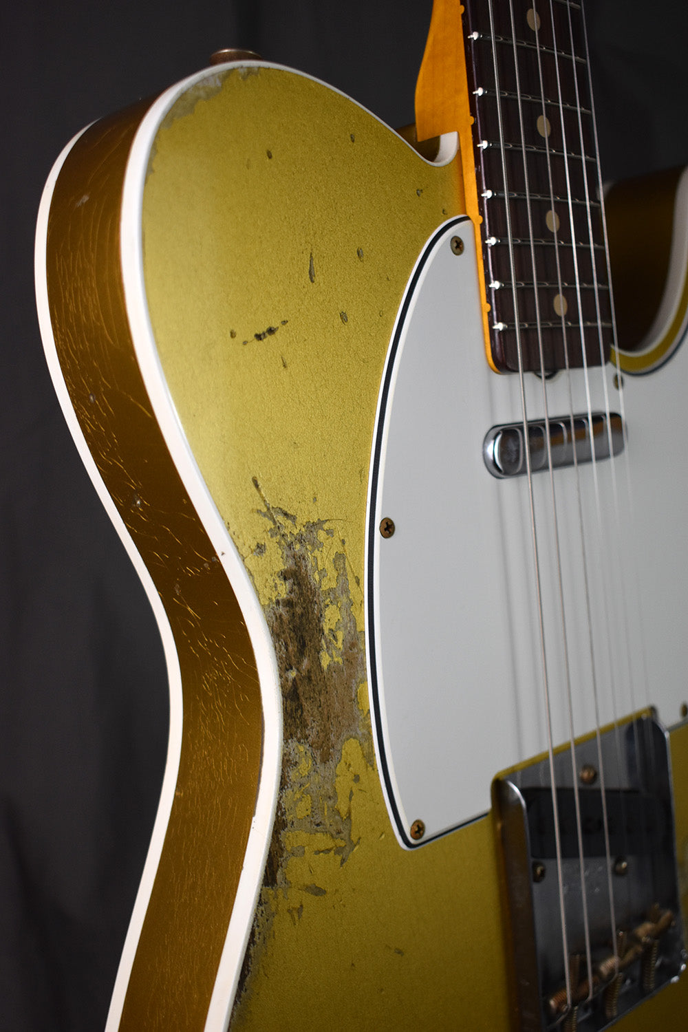 2021 Fender Custom Shop 1960 Telecaster Custom Heavy Relic Aztec Gold