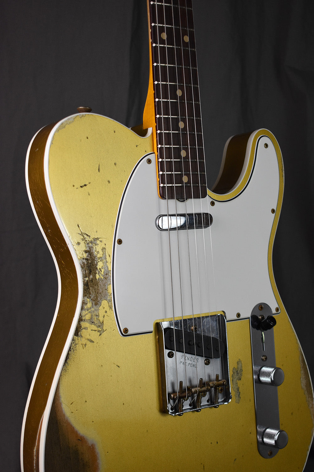 2021 Fender Custom Shop 1960 Telecaster Custom Heavy Relic Aztec Gold