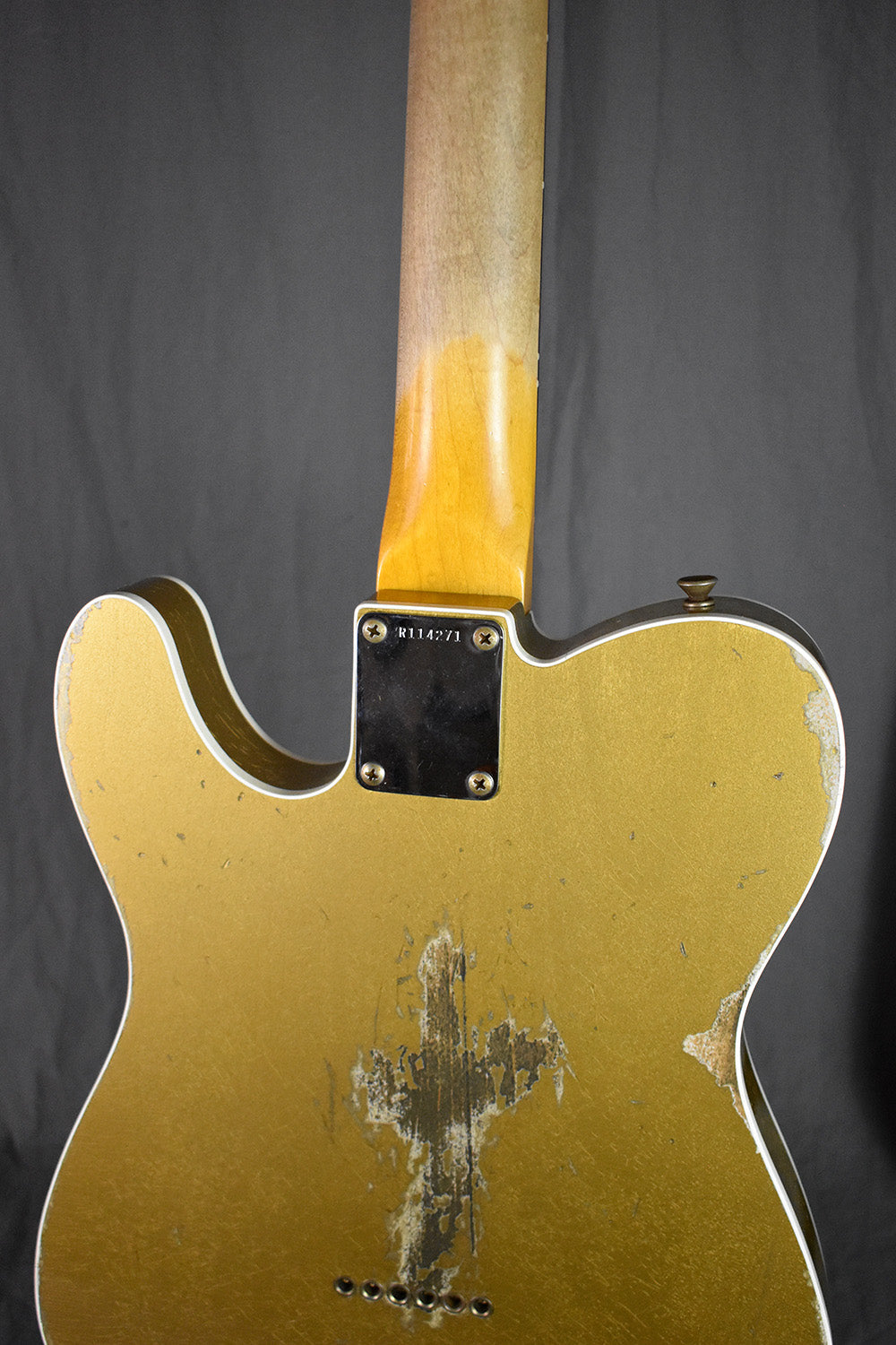 2021 Fender Custom Shop 1960 Telecaster Custom Heavy Relic Aztec Gold