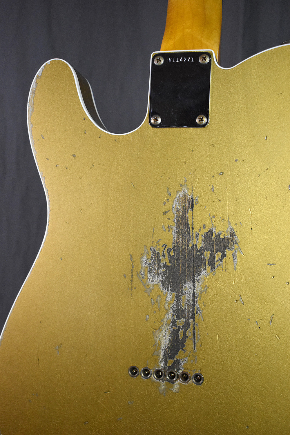 2021 Fender Custom Shop 1960 Telecaster Custom Heavy Relic Aztec Gold