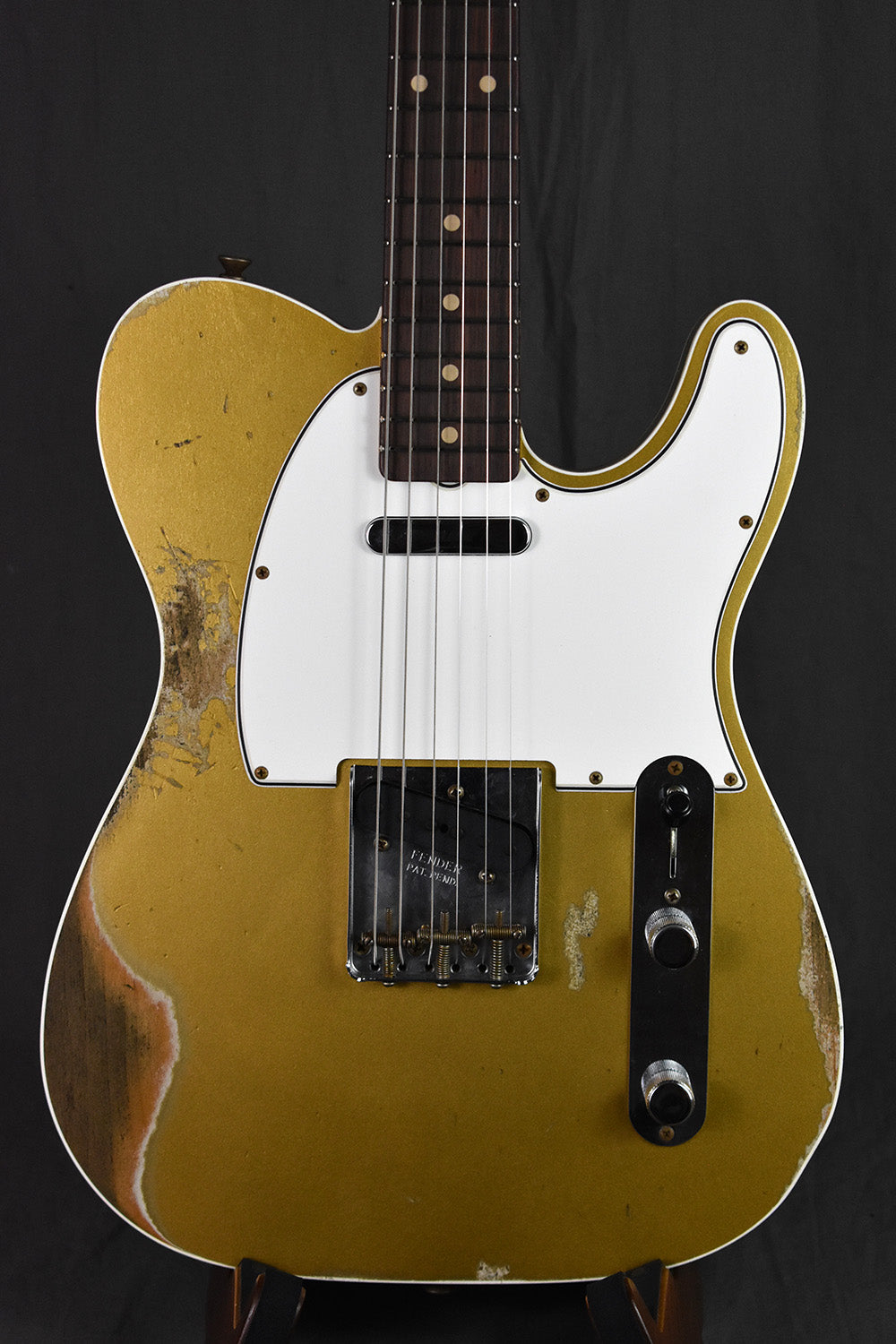 2021 Fender Custom Shop 1960 Telecaster Custom Heavy Relic Aztec Gold