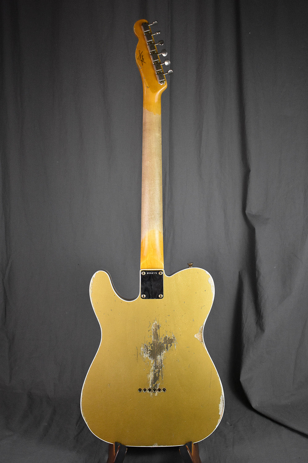 2021 Fender Custom Shop 1960 Telecaster Custom Heavy Relic Aztec Gold
