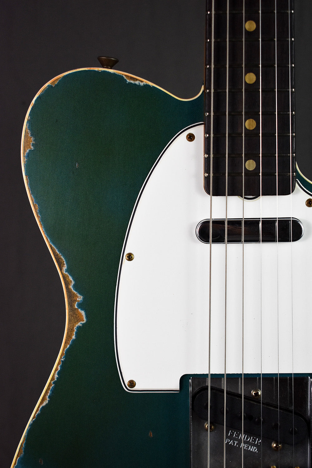 2021 Fender Custom Shop 1960 Telecaster Custom Heavy Relic Ocean Turquoise