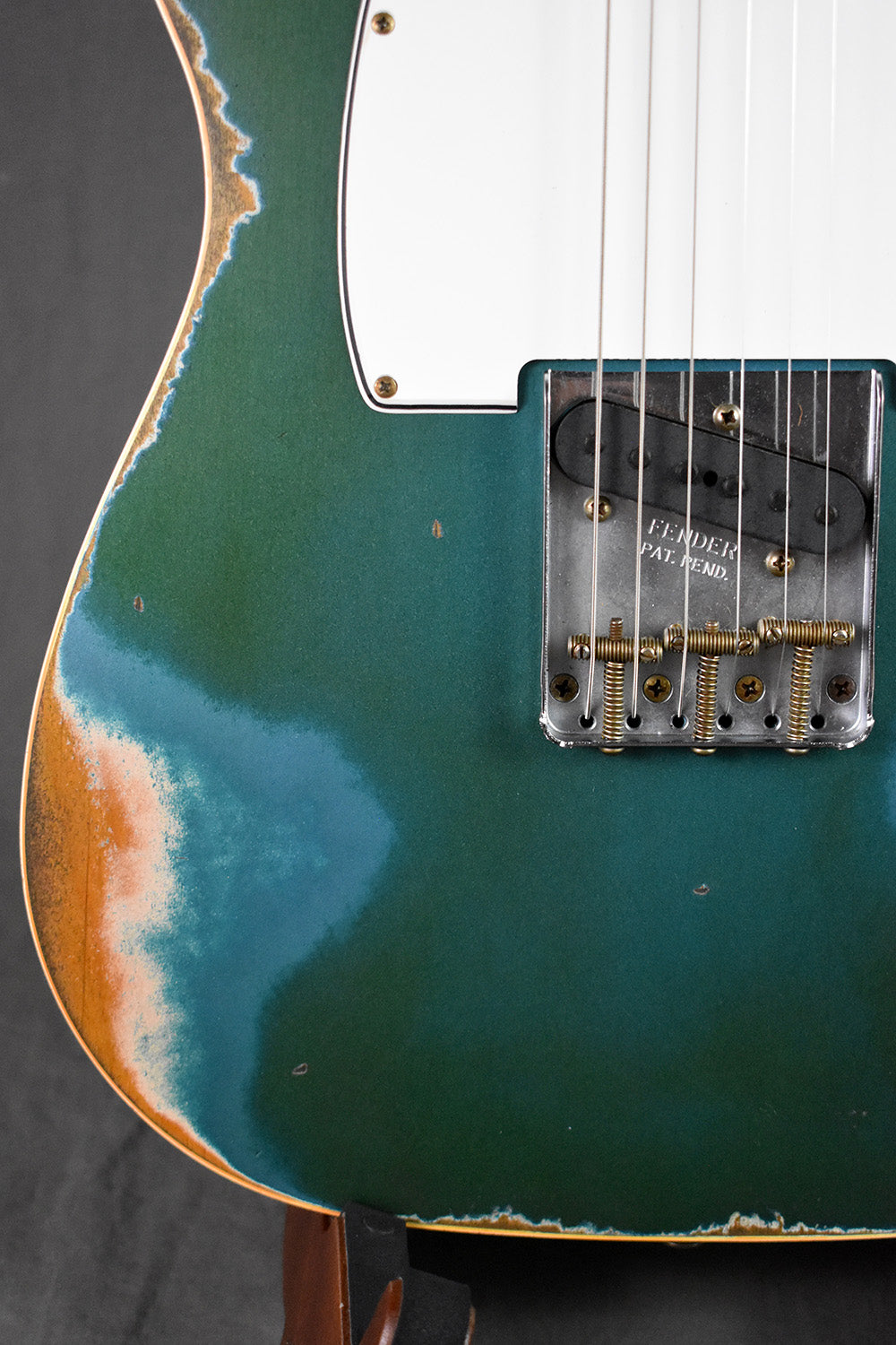 2021 Fender Custom Shop 1960 Telecaster Custom Heavy Relic Ocean Turquoise