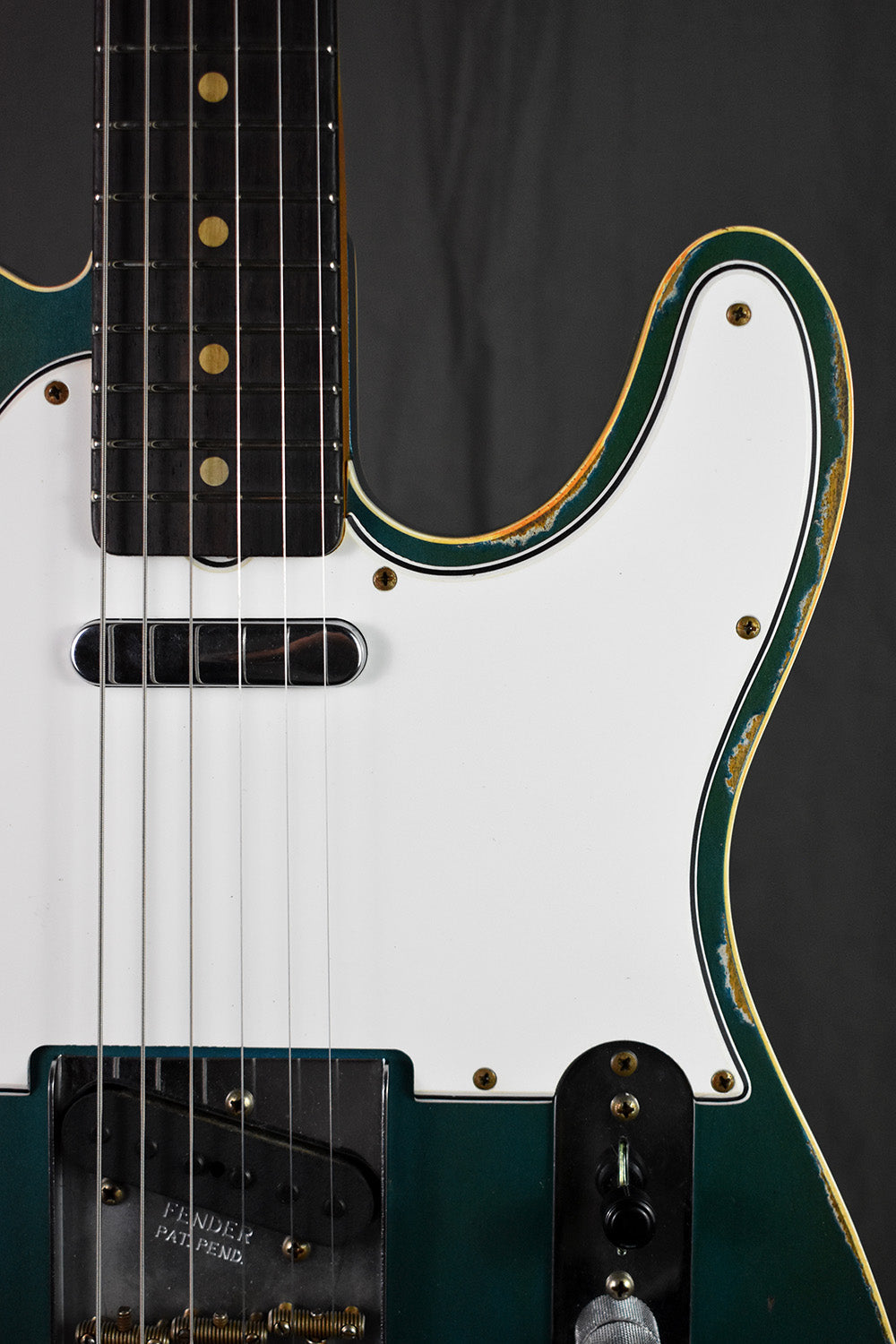 2021 Fender Custom Shop 1960 Telecaster Custom Heavy Relic Ocean Turquoise