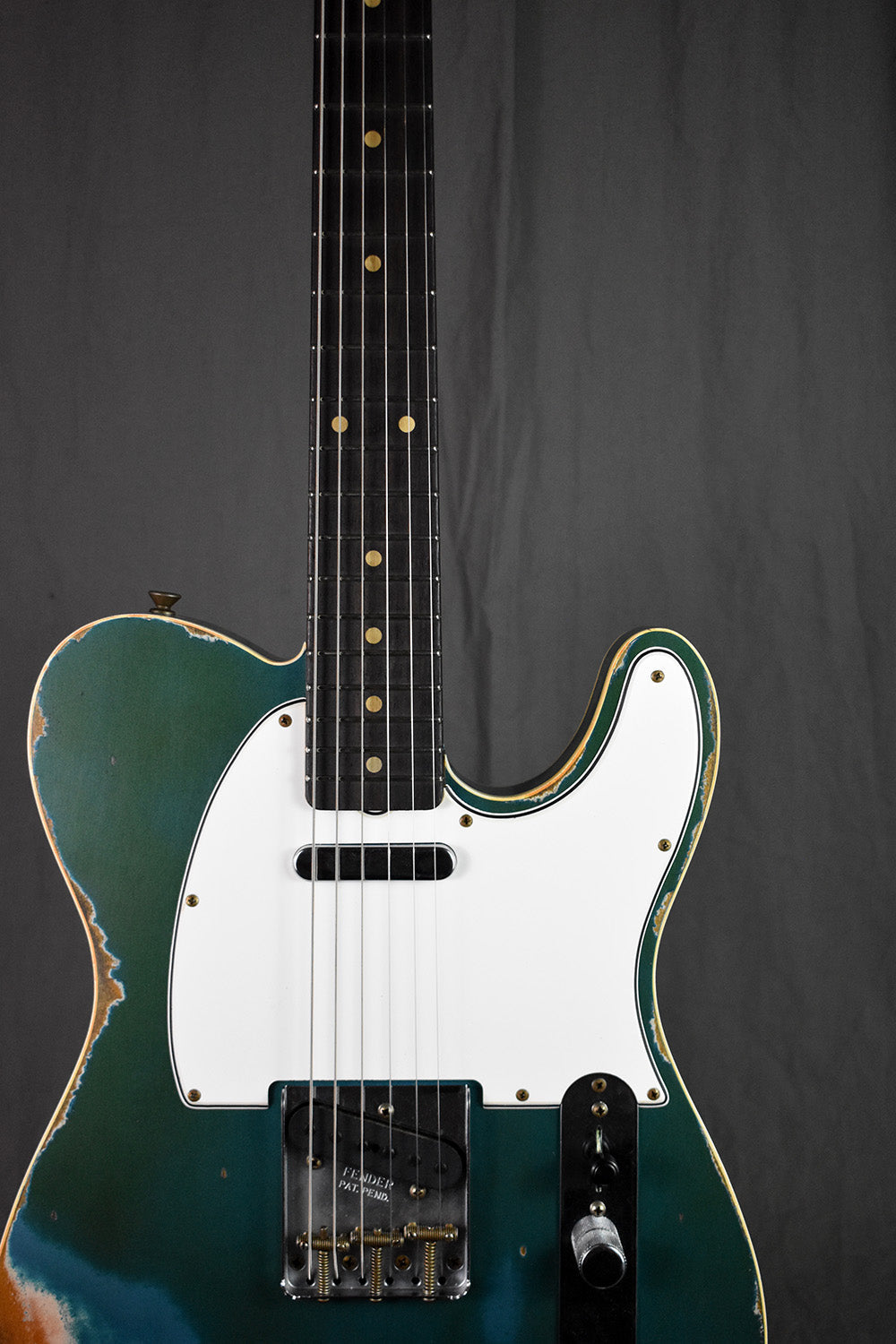 2021 Fender Custom Shop 1960 Telecaster Custom Heavy Relic Ocean Turquoise
