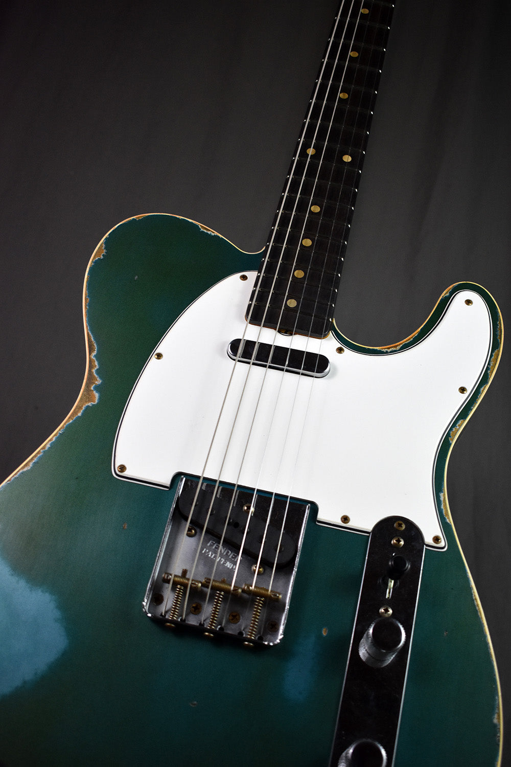 2021 Fender Custom Shop 1960 Telecaster Custom Heavy Relic Ocean Turquoise