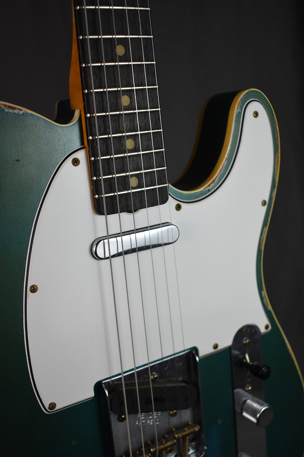 2021 Fender Custom Shop 1960 Telecaster Custom Heavy Relic Ocean Turquoise
