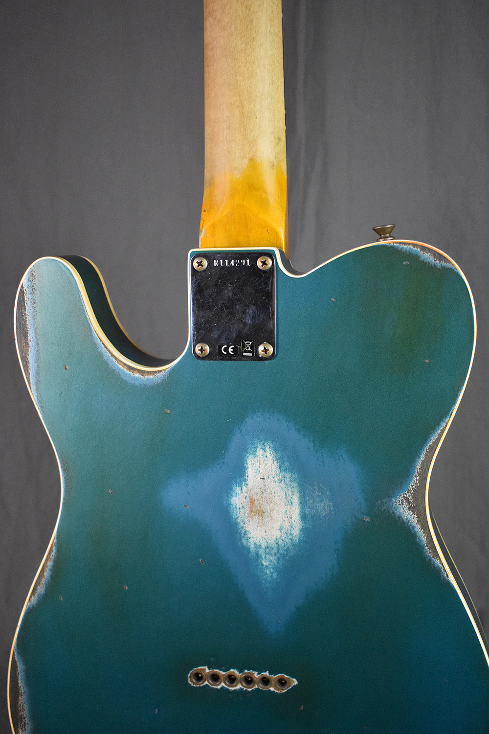 2021 Fender Custom Shop 1960 Telecaster Custom Heavy Relic Ocean Turquoise