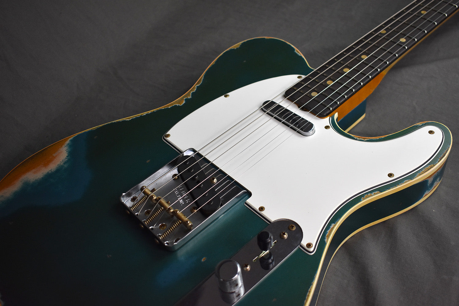 2021 Fender Custom Shop 1960 Telecaster Custom Heavy Relic Ocean Turquoise