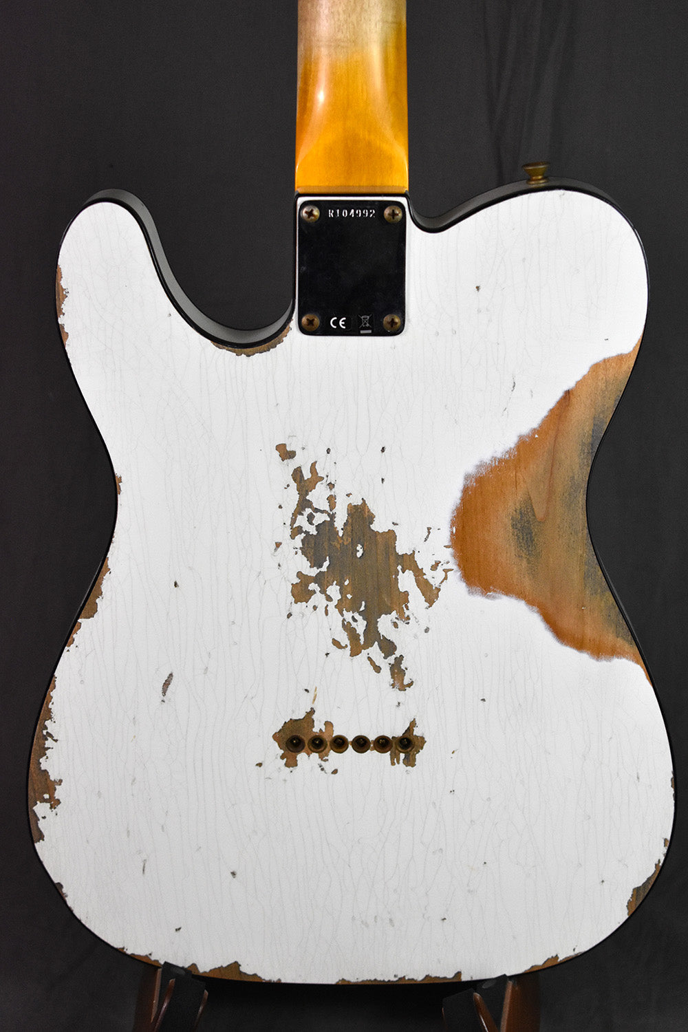 2021 Fender Custom Shop 1960 Telecaster Custom Heavy Relic Olympic White