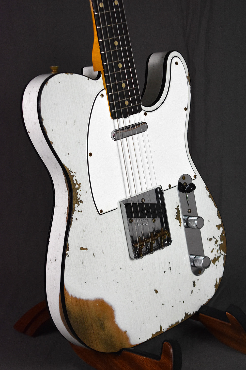 2021 Fender Custom Shop 1960 Telecaster Custom Heavy Relic Olympic White
