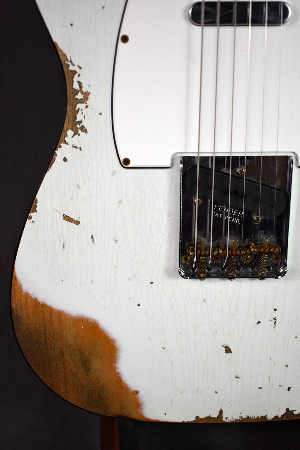 2021 Fender Custom Shop 1960 Telecaster Custom Heavy Relic Olympic White