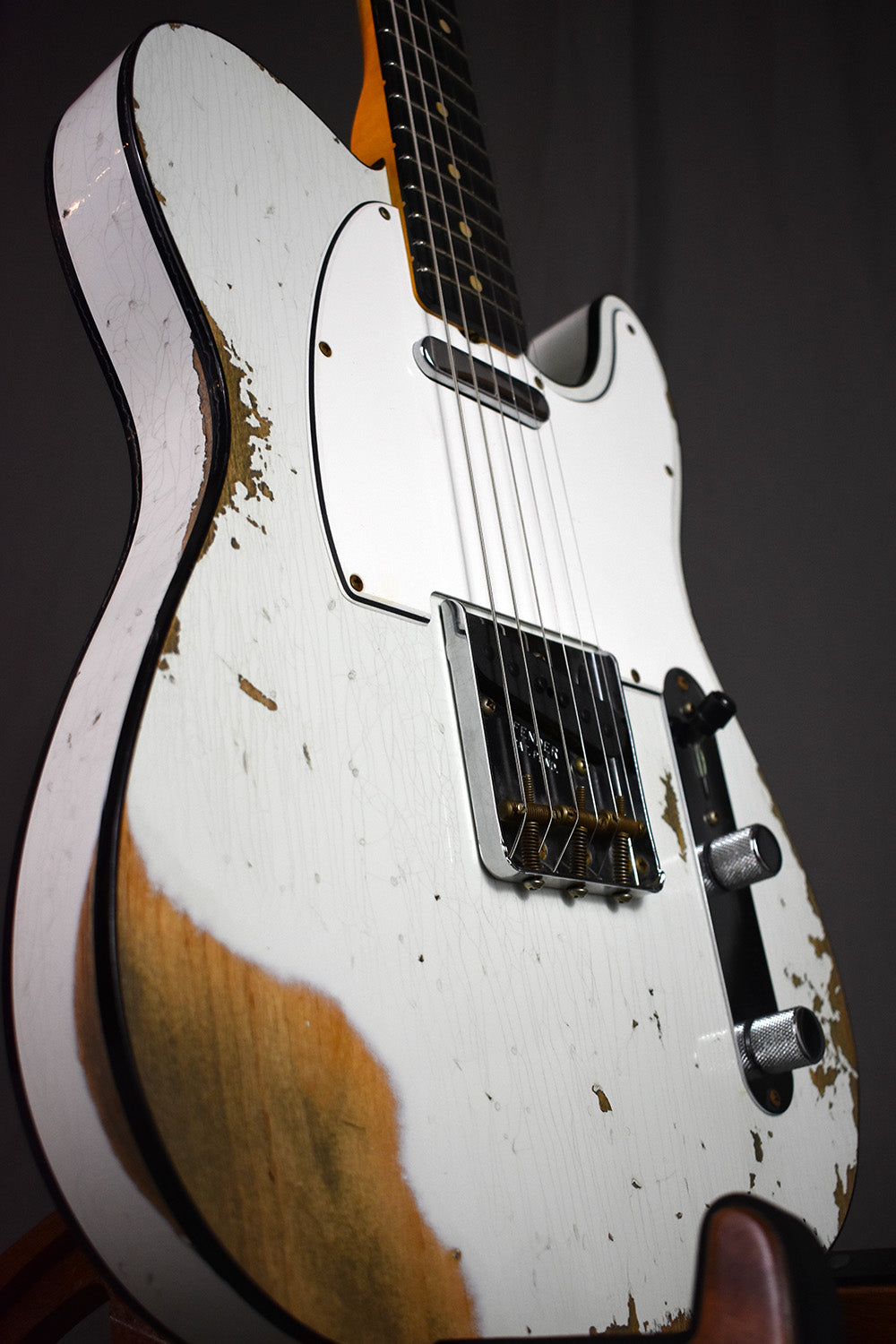 2021 Fender Custom Shop 1960 Telecaster Custom Heavy Relic Olympic White