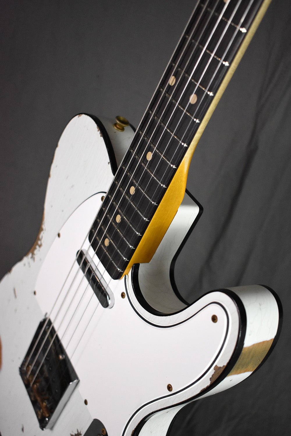 2021 Fender Custom Shop 1960 Telecaster Custom Heavy Relic Olympic White
