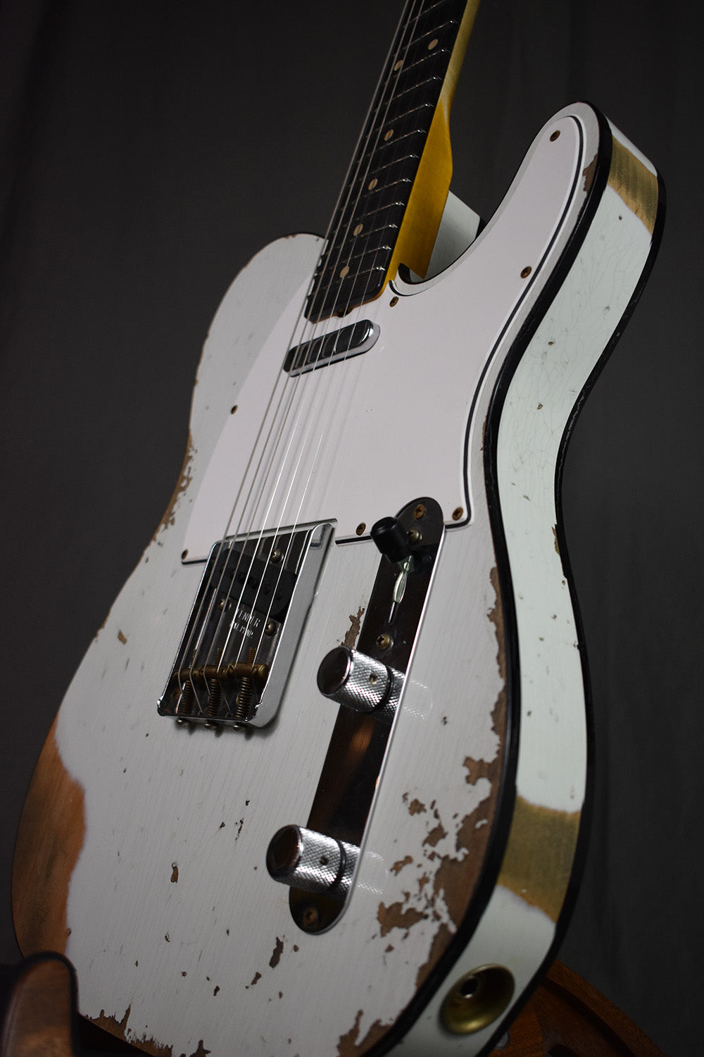 2021 Fender Custom Shop 1960 Telecaster Custom Heavy Relic Olympic White