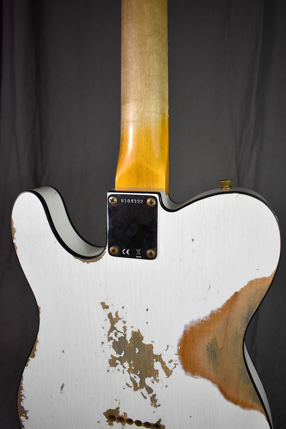 2021 Fender Custom Shop 1960 Telecaster Custom Heavy Relic Olympic White