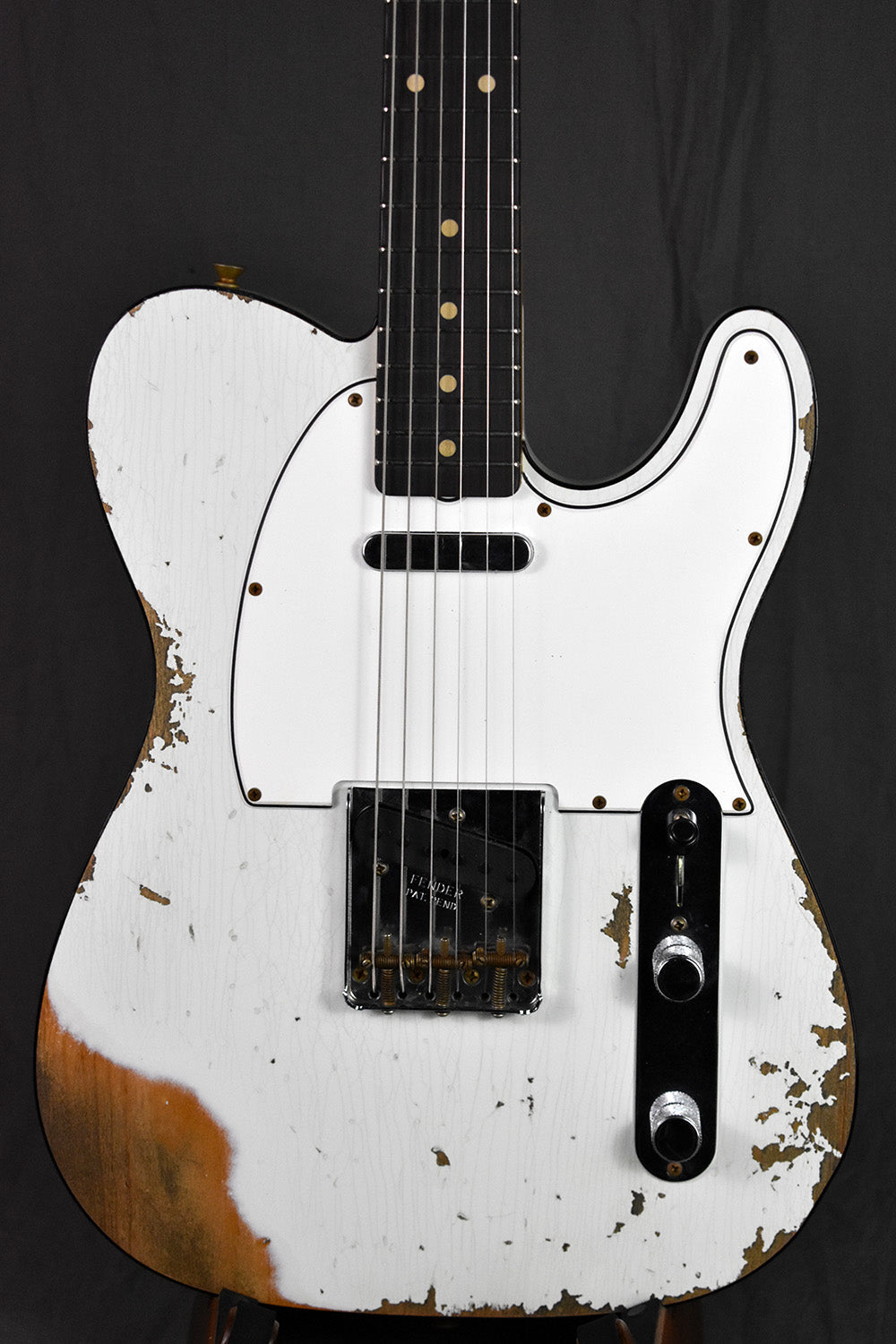 2021 Fender Custom Shop 1960 Telecaster Custom Heavy Relic Olympic White