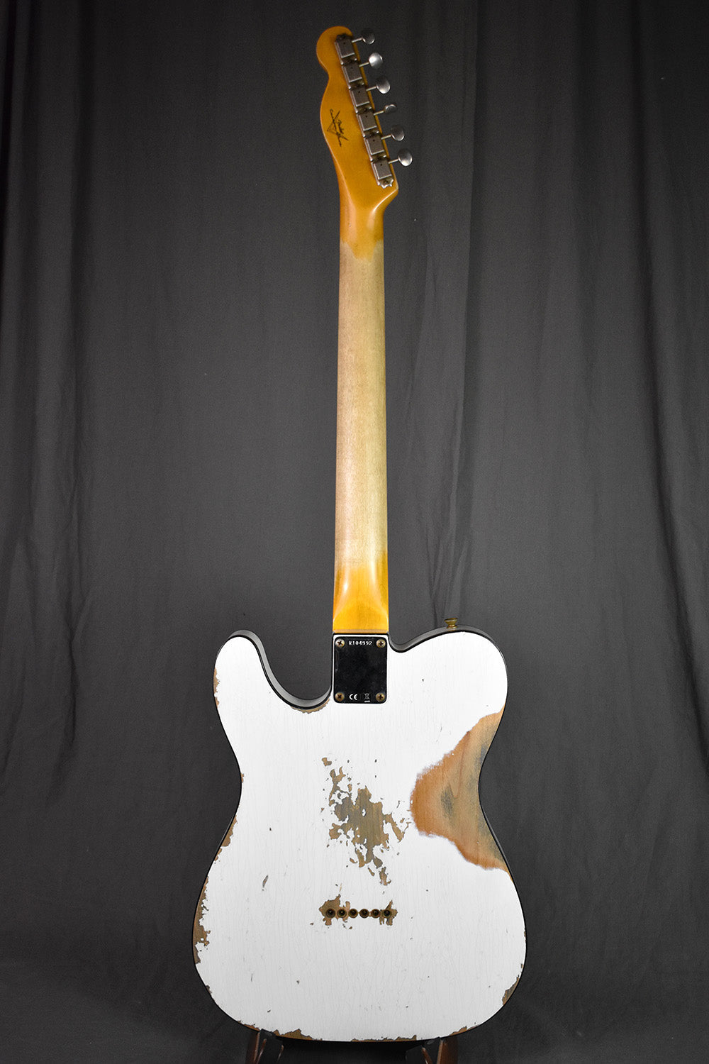 2021 Fender Custom Shop 1960 Telecaster Custom Heavy Relic Olympic White