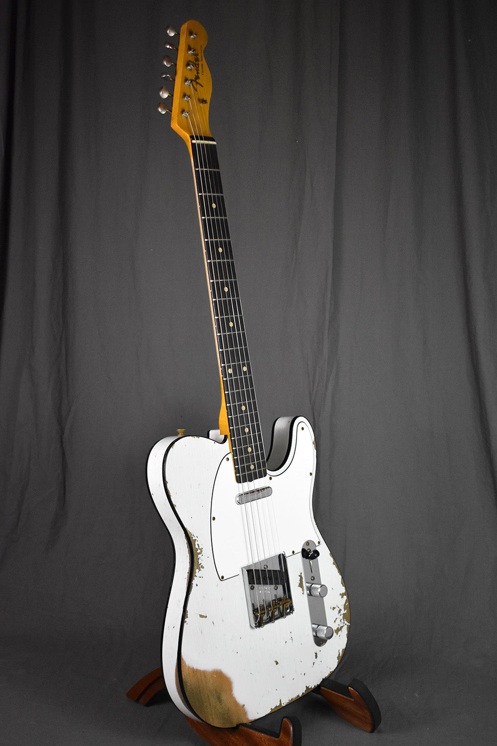 2021 Fender Custom Shop 1960 Telecaster Custom Heavy Relic Olympic White