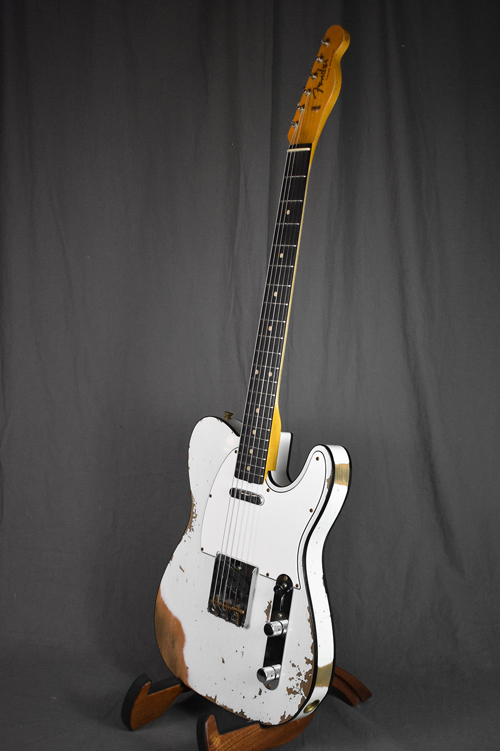 2021 Fender Custom Shop 1960 Telecaster Custom Heavy Relic Olympic White