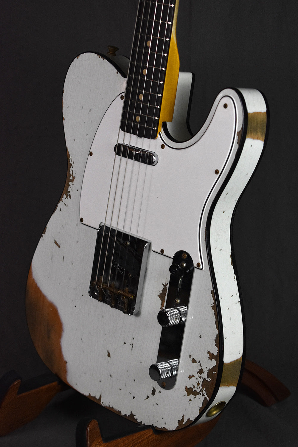 2021 Fender Custom Shop 1960 Telecaster Custom Heavy Relic Olympic White
