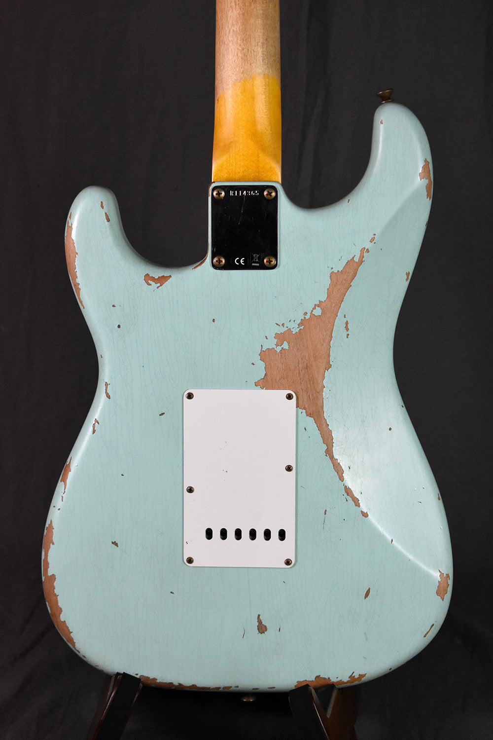 2021 Fender Custom Shop '62 Stratocaster HSS Heavy Relic Surf Green