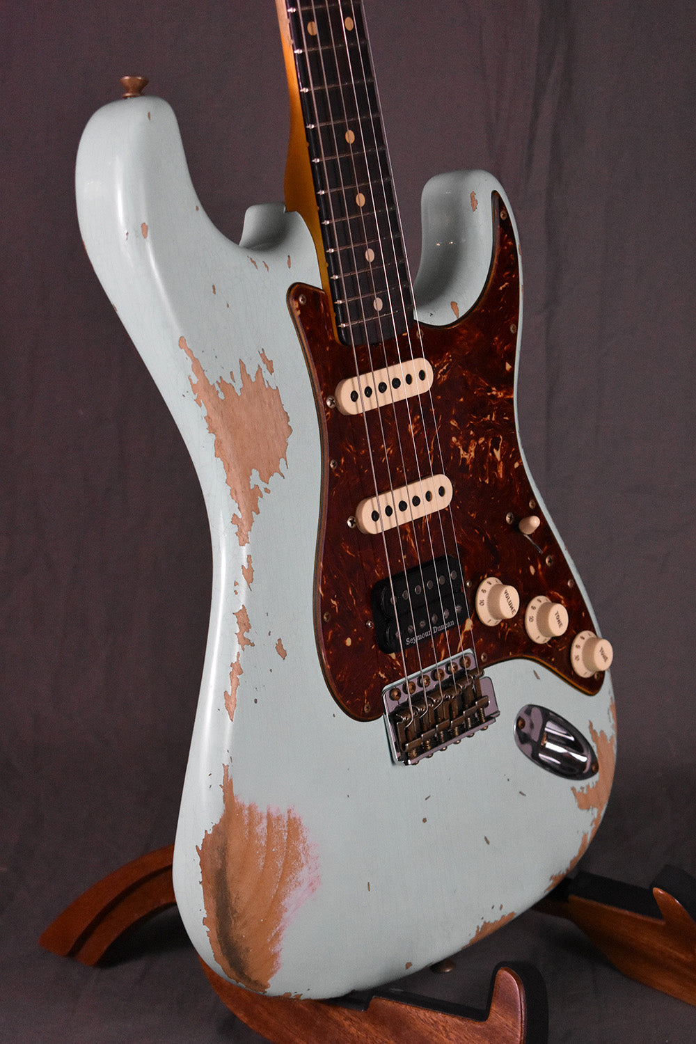 2021 Fender Custom Shop '62 Stratocaster HSS Heavy Relic Surf Green