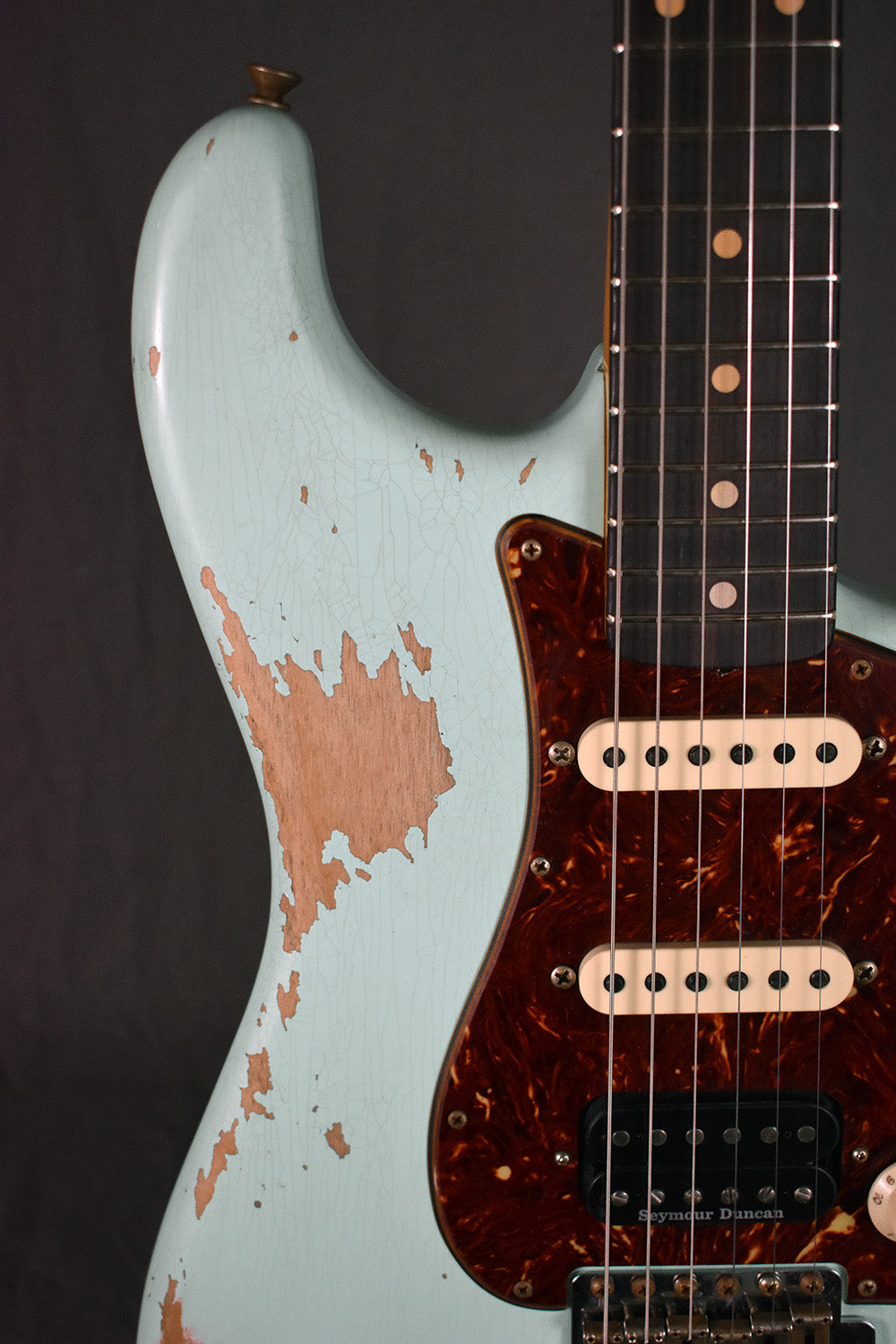 2021 Fender Custom Shop '62 Stratocaster HSS Heavy Relic Surf Green