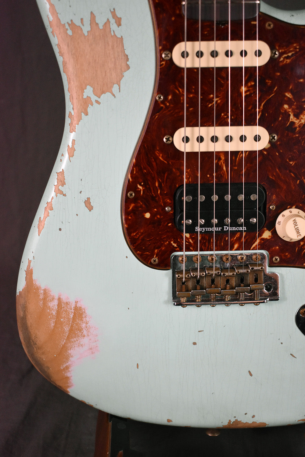 2021 Fender Custom Shop '62 Stratocaster HSS Heavy Relic Surf Green