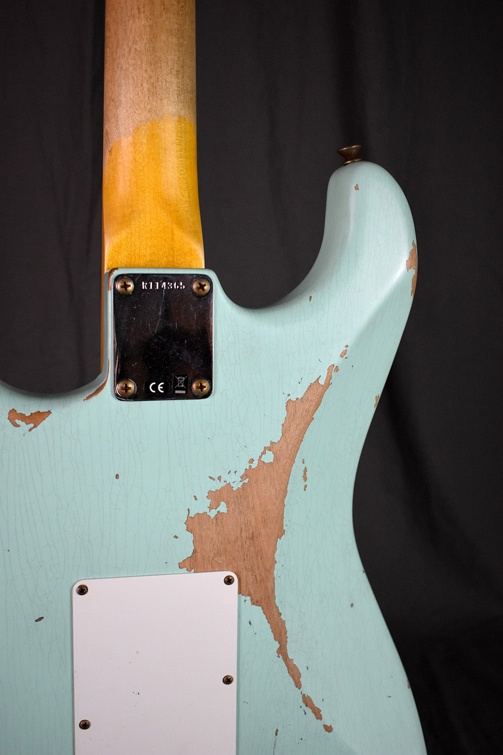 2021 Fender Custom Shop '62 Stratocaster HSS Heavy Relic Surf Green