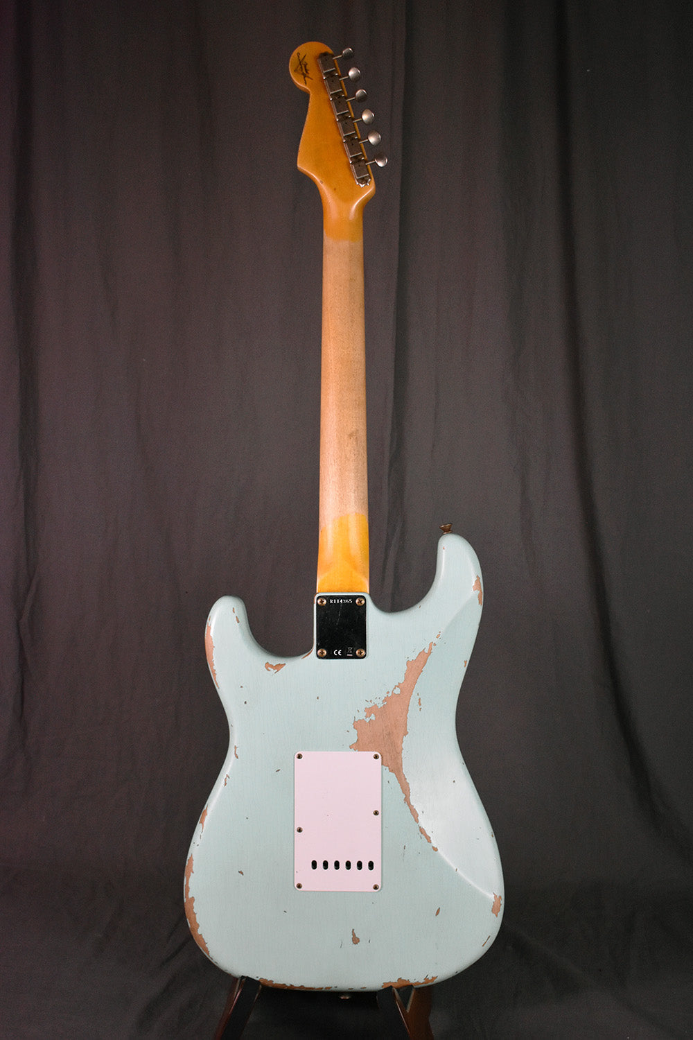 2021 Fender Custom Shop '62 Stratocaster HSS Heavy Relic Surf Green