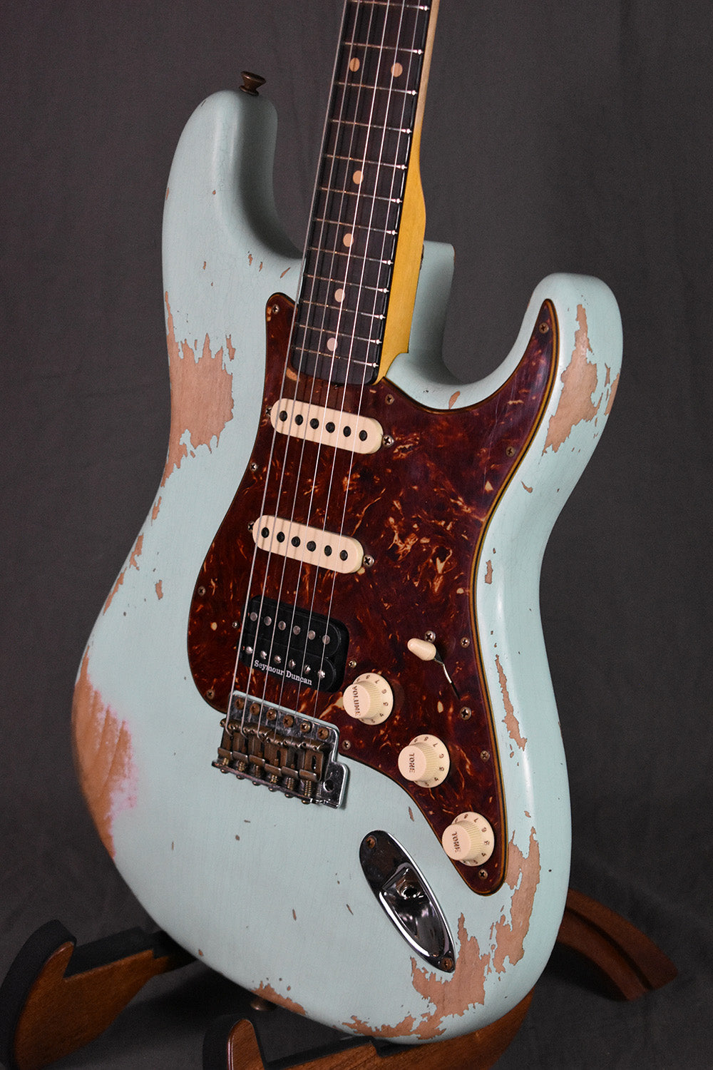 2021 Fender Custom Shop '62 Stratocaster HSS Heavy Relic Surf Green
